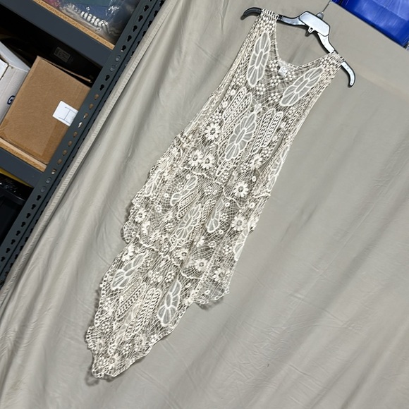 Say What Long Lace Cardigan Vest / Size S / Box3-7 - Picture 8 of 10